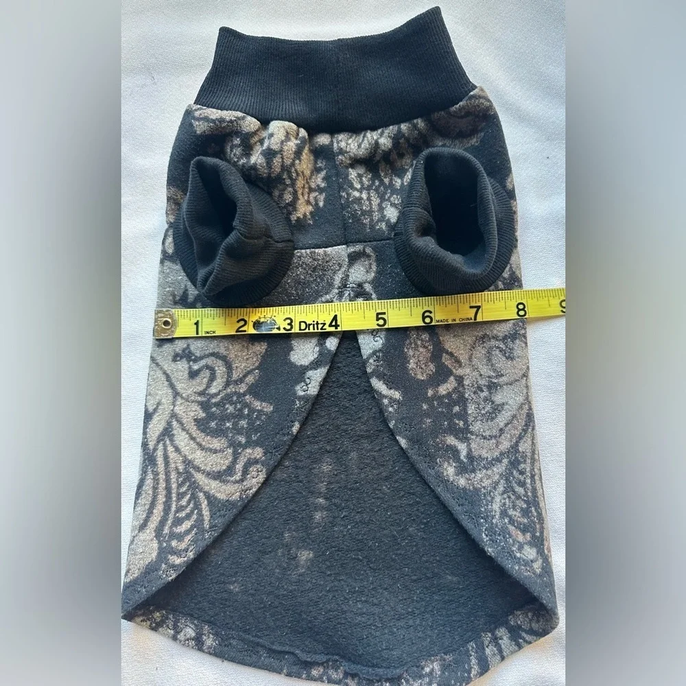 Handmade Upcycled Dog Sweater | Small Dog | One of a Kind | Sustainable Petwear